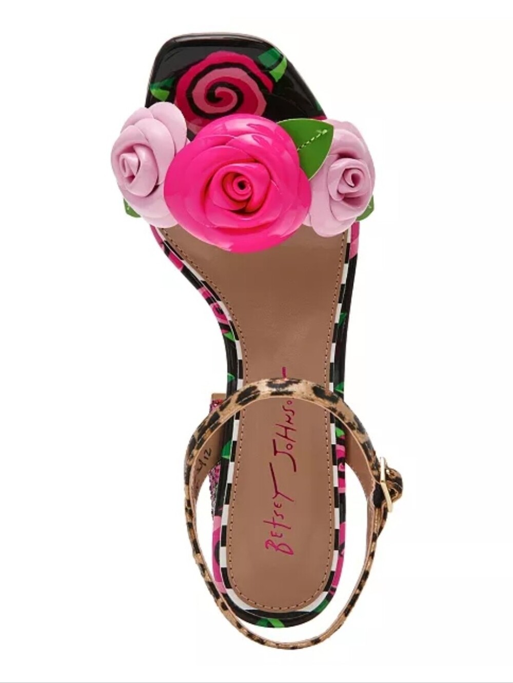🌸▪️Betsey Johnson▪️ Women's Haddley Open Toe Dress Sandals - Picture 4 of 5